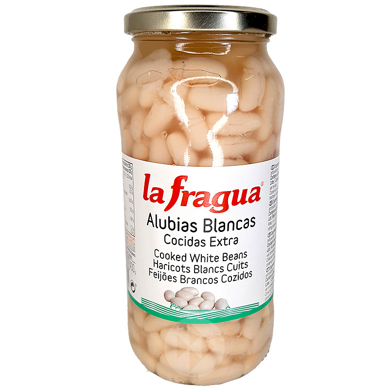 ALUBIAS COCIDAS FRASCO 12/580gr